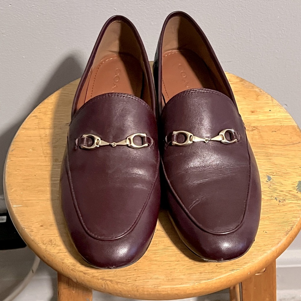 Coach Leather Loafers